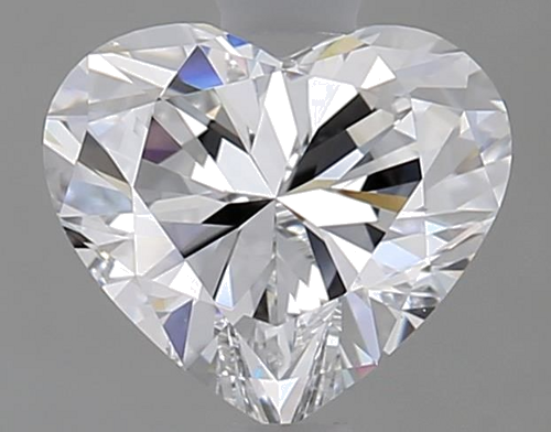 1.06 carat D-IF Natūralus Heart Deimantas (1)