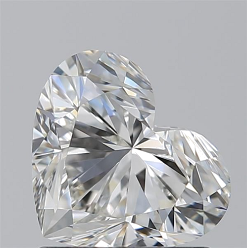 1.2 carat I-VVS1 Natūralus Heart Deimantas (1)