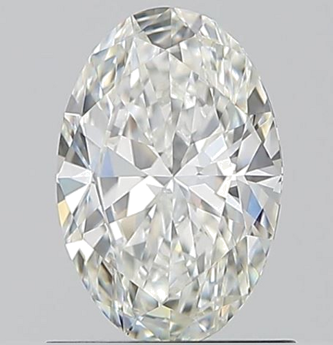 0.9 carat G-VS2 Natūralus Oval Deimantas (1)