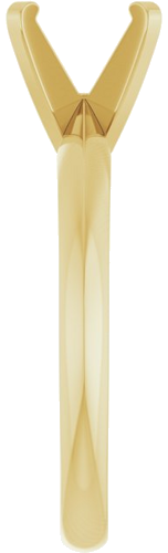 Sužadėtuvių Žiedas „Solitaire“ 14k yellow gold Square 5.5mm (4)