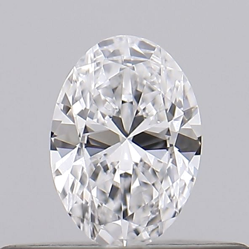 0.18 carat D-VVS2 Natūralus Oval Deimantas (1)