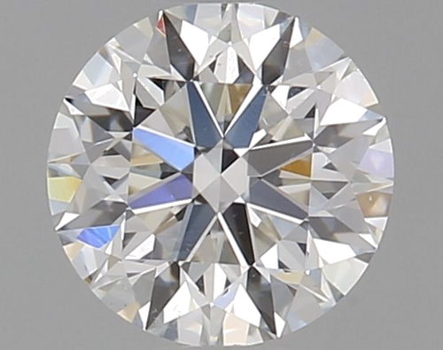 0.51 carat G-SI1 Excellent cut Natūralus Round Deimantas (1)