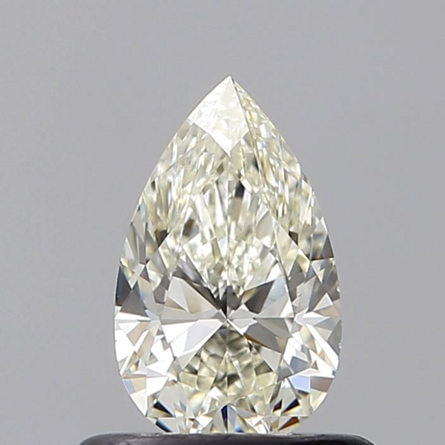 0.51 carat K-VS1 Natūralus Pear Deimantas (1)