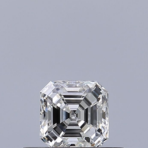 0.31 carat F-VVS1 Natūralus Asscher Deimantas (1)