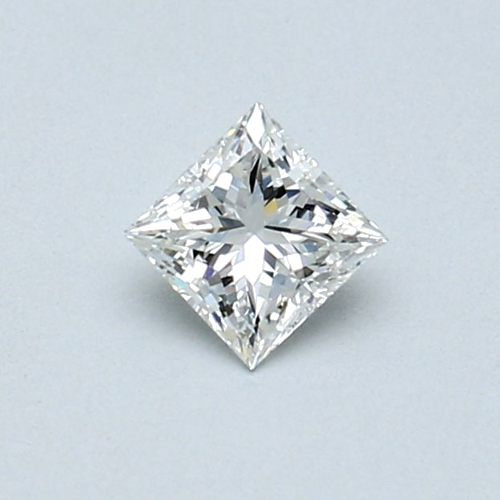 0.3 carat H-VVS2 Natūralus Princess Deimantas (1)