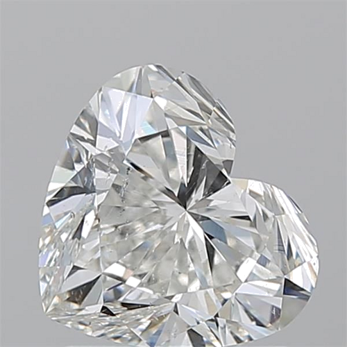 1.55 carat H-SI2 Natūralus Heart Deimantas (1)