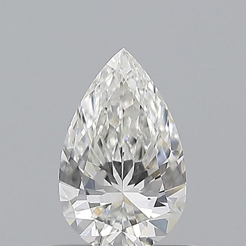 0.61 carat G-VS2 Natūralus Pear Deimantas (1)