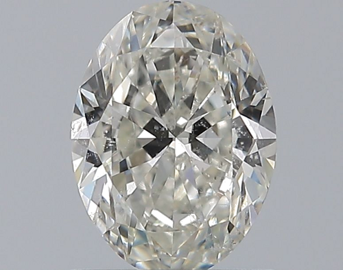 0.8 carat I-SI2 Natūralus Oval Deimantas (1)
