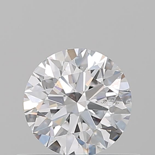 0.51 carat D-SI2 Excellent cut Natūralus Round Deimantas (1)