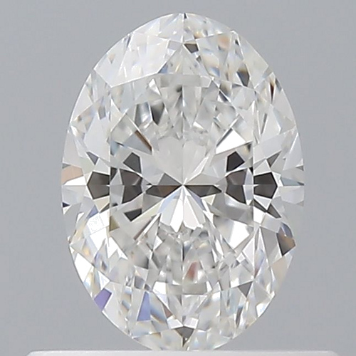 0.52 carat E-VVS1 Natūralus Oval Deimantas (1)