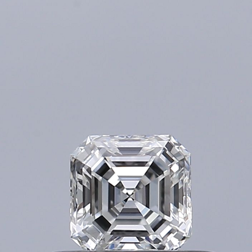 0.33 carat F-VVS2 Natūralus Asscher Deimantas (1)
