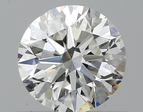 0.5 carat F-SI1 Very Good cut Natūralus Round Deimantas (1)