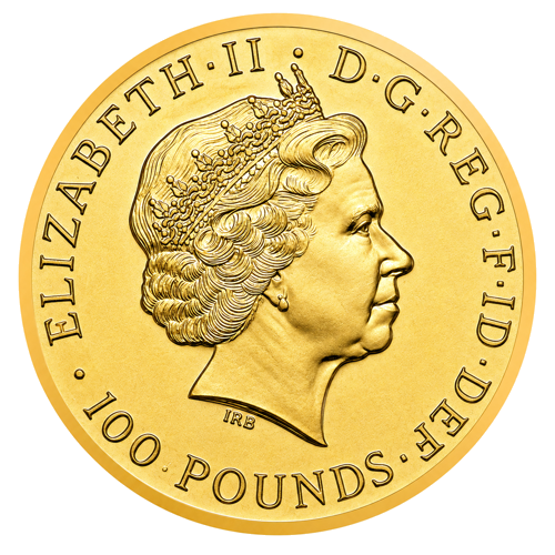 1 oz Год Козы 2015 Великобритания золотая монета (2)