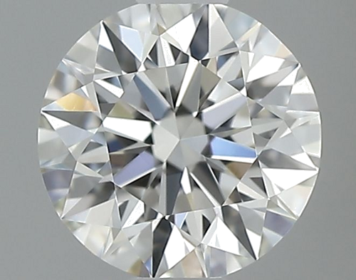 0.42 carat H-VVS1 Excellent cut Natūralus Round Deimantas (1)