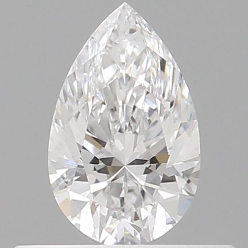 0.31 carat D-VVS1 Natūralus Pear Deimantas (1)