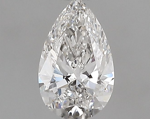 0.32 carat F-VVS1 Natūralus Pear Deimantas (1)
