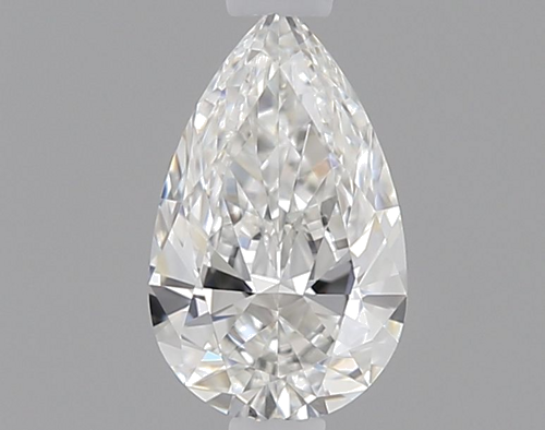 0.3 carat F-VVS1 Natūralus Pear Deimantas (1)