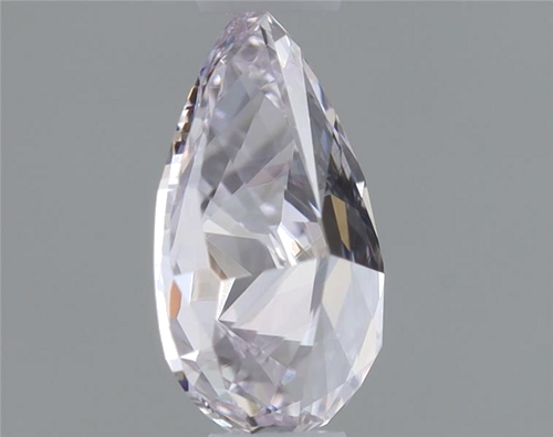 0.34 carat Light Pink-VVS2 Natūralus Pear Deimantas (1)