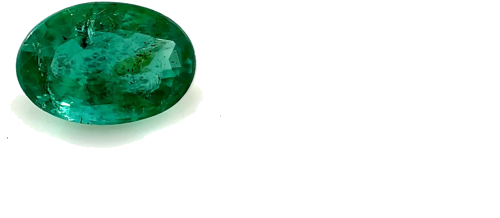 0.4 carat GREEN Oval Smaragdas (1)