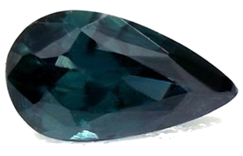 0.47 carat BLUE Pear Safyras (1)