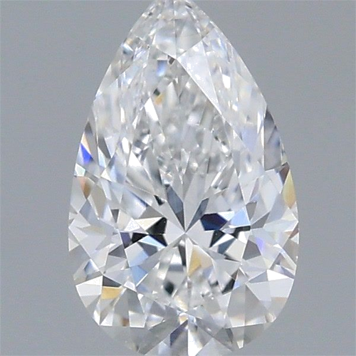 0.44 carat D-VS1 Natūralus Pear Deimantas (1)