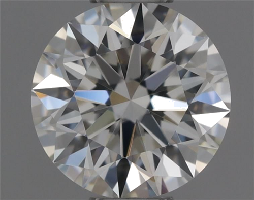0.43 carat H-IF Excellent cut Natūralus Round Deimantas (1)