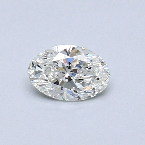 0.31 carat H-VS2 Natūralus Oval Deimantas (1)