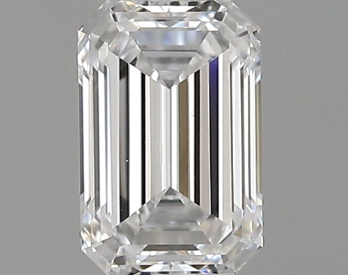 0.42 carat D-VVS2 Natūralus Emerald Deimantas (1)