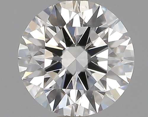 0.5 carat F-SI1 Excellent cut Natūralus Round Deimantas (1)