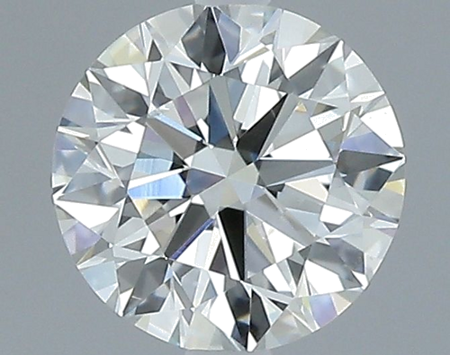 0.64 carat H-SI1 Excellent cut Natūralus Round Deimantas (1)