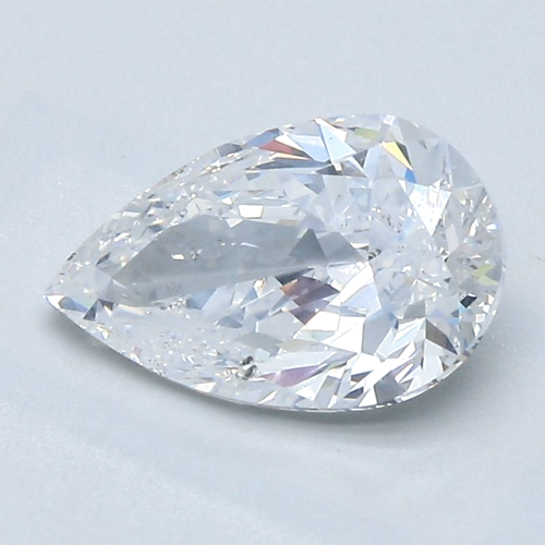 1.51 carat D-SI2 Natūralus Pear Deimantas (1)