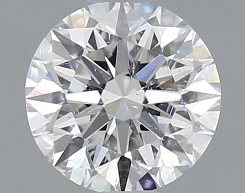 0.6 carat F-SI2 Excellent cut Natūralus Round Deimantas (1)
