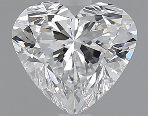 1.01 carat E-VVS1 Natūralus Heart Deimantas (1)