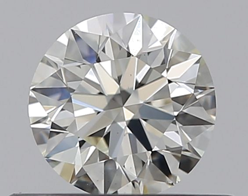0.42 carat J-VS2 Excellent cut Natūralus Round Deimantas (1)