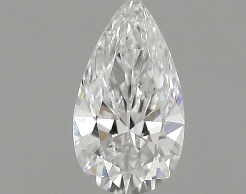 0.23 carat E-VS1 Natūralus Pear Deimantas (1)
