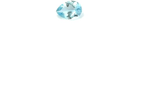 0.56 carat BLUE Pear Aquamarine (1)