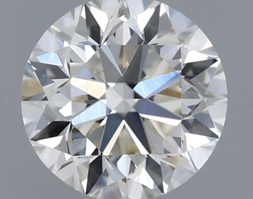 0.51 carat H-VS1 Very Good cut Natūralus Round Deimantas (1)