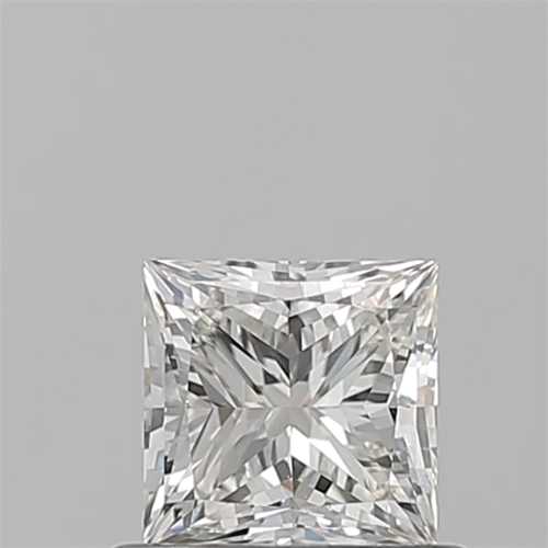 0.7 carat K-VVS2 Natūralus Princess Deimantas (1)