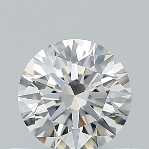 0.5 carat H-VVS1 Excellent cut Natūralus Round Deimantas (1)