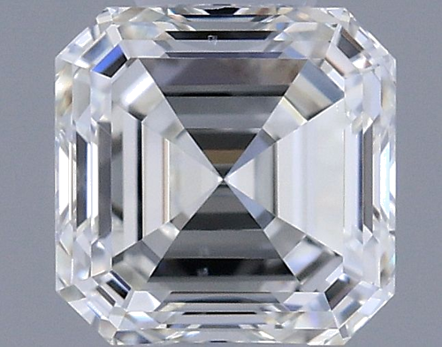 0.51 carat G-VS2 Natūralus Asscher Deimantas (1)