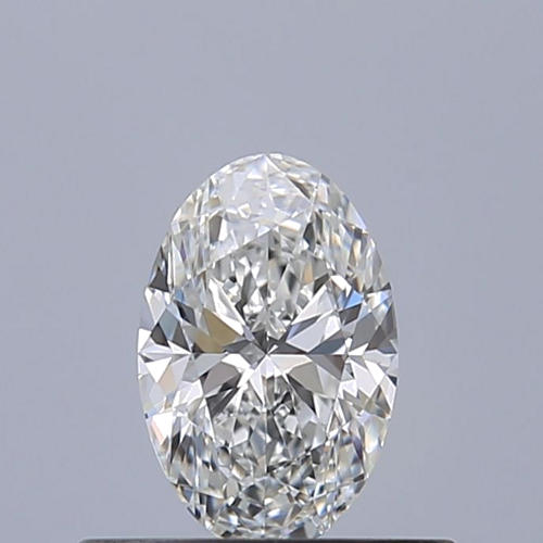 0.4 carat F-VVS1 Natūralus Oval Deimantas (1)