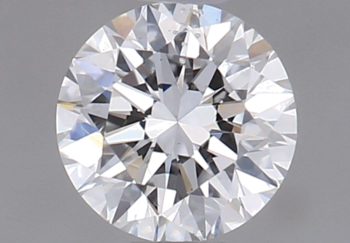 0.4 carat D-SI2 Very Good cut Natūralus Round Deimantas (1)