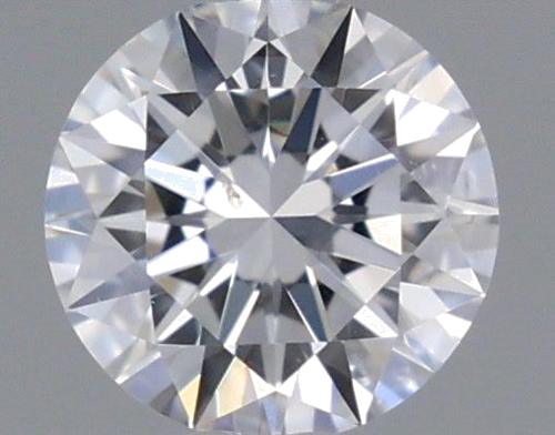 0.19 carat E-SI1 Excellent cut Natūralus Round Deimantas (1)
