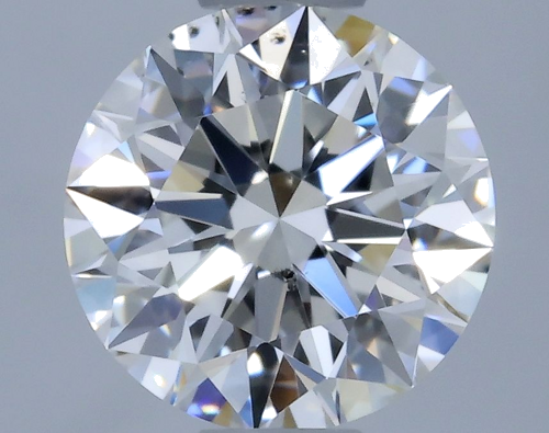 0.58 carat F-SI1 Excellent cut Natūralus Round Deimantas (1)