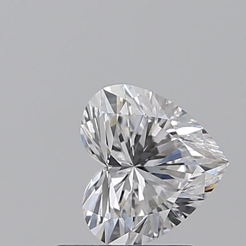 1.01 carat D-VVS2 Natūralus Heart Deimantas (1)