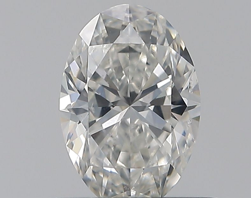 0.55 carat G-SI2 Natūralus Oval Deimantas (1)