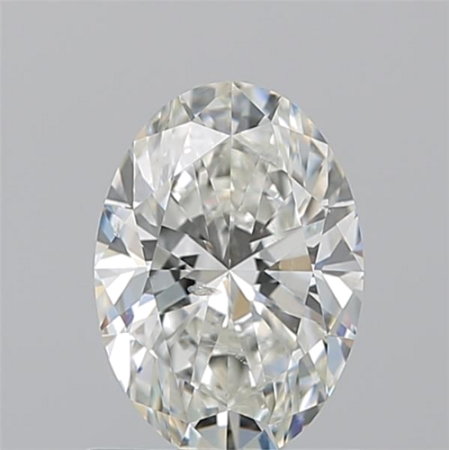 1.01 carat H-SI2 Natūralus Oval Deimantas (1)