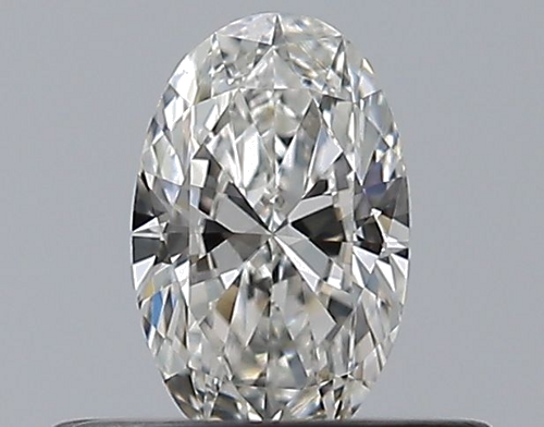 0.3 carat G-VVS2 Natūralus Oval Deimantas (1)