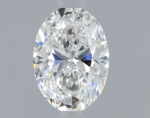 0.4 carat F-SI1 Natūralus Oval Deimantas (1)