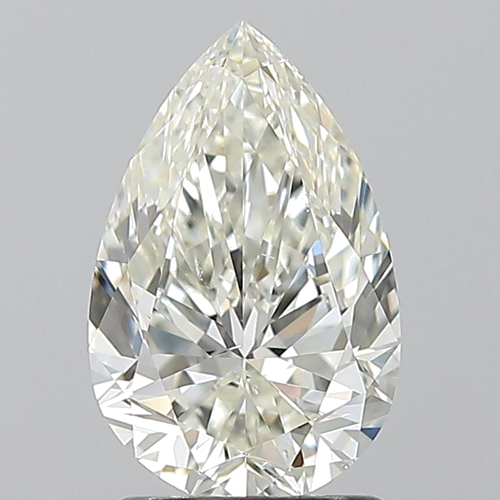 1.7 carat J-SI1 Natūralus Pear Deimantas (1)
